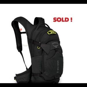 NWT Osprey Mens Hydration backpack Raptor 14